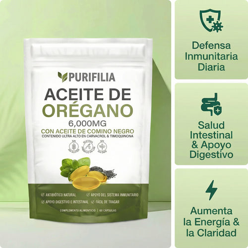 Cápsulas de Aceite de Orégano