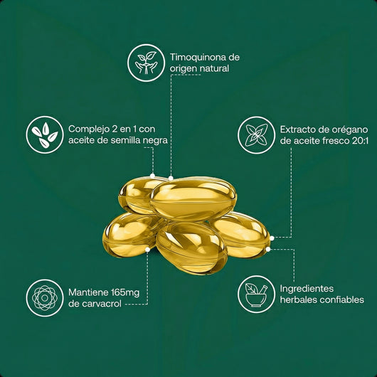 Cápsulas de Aceite de Orégano